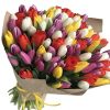 Фото товара 201 тюльпан (два цвета) в коробке в Умани