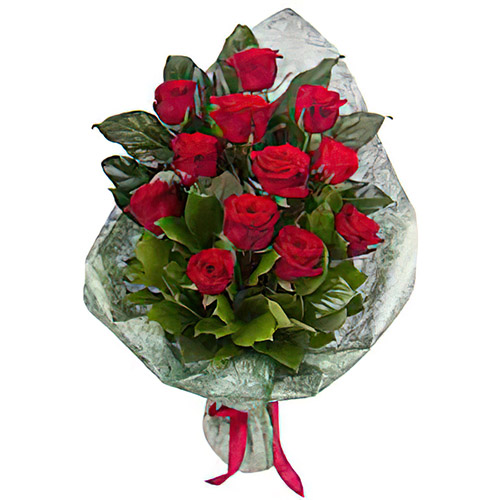 Фото товара 12 красных роз в Умани