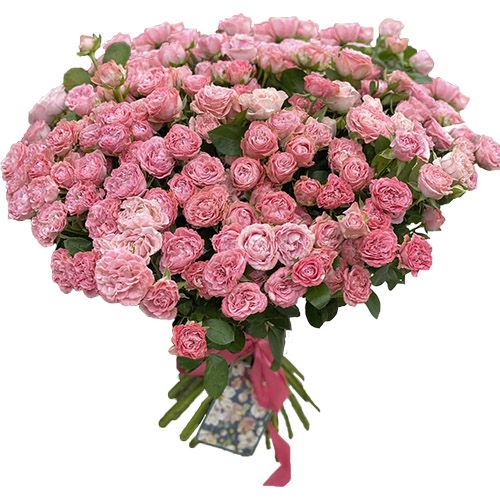 Фото товара 33 кустовые пионовидные розы в Умани