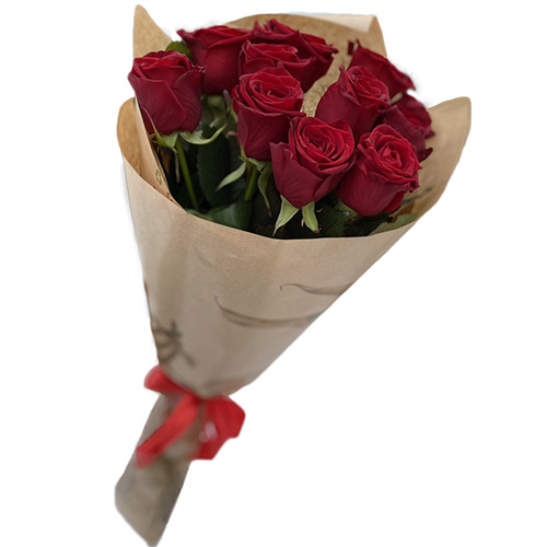 Фото товара Букет червоних троянд 11 шт в Умани